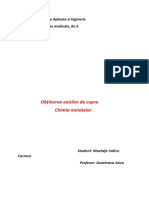 Obtinerea Oxizilor de Cupru 2