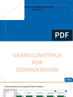 Granulometria Por Sedimentacion Manual