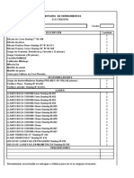 Inventario de Maletas de Herramientas