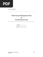 Performance Management Plan PDF