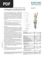 M10x1 Measuring Spark Plug: Pressure