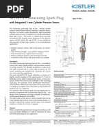 M12x1,25 Measuring Spark Plug: Pressure