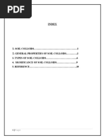 Soil Colloids, Properties, Types and Their Significance