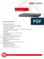 Datasheet of DS-7600NI-E1&E2 - P Series NVR 3.4.9 20170901