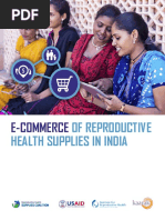 E-Commerce: OF Reproductive Health Supplies in India