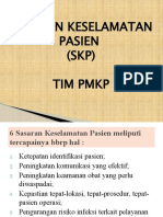 Sasaran Keselamatan Pasien (SKP) Tim PMKP