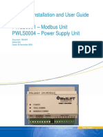 Welllift Installation and User Guide For: Pwls0001 - Modbus Unit Pwls0004 - Power Supply Unit