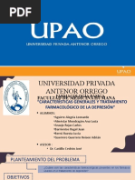 Caracteristicas Generales y Tratamiento Farmacológico de La Depresión