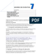 Visual Basic:Control de Eventos