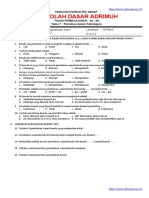 Penilaian Harian Ipa Tema 7 Kelas 5 Sd/mi