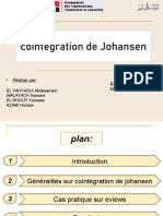 Cointegration de Johansen