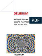 Delirium and Its Managment