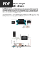 DC-DC Battery Charger Troubleshooting Basics