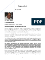 Amigos en La Fe INFORME NELSON ROCKEFELLER PDF