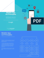 Mobile App UX Principles - Full Report - Final