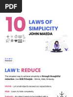 10 Laws of Simplicity PDF