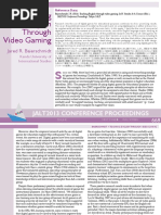 Teaching English Through Video Gaming: Jalt2013 Conference Proceedings