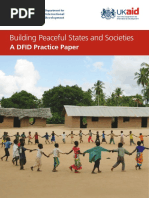 Building Peaceful States and Societies