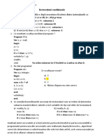 Instructiuni Conditionale