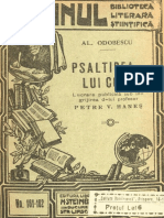 A. Odobescu - Psaltirea Lui Coresi-1924