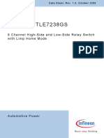 Spider - Tle7238Gs: 8 Channel High-Side and Low-Side Relay Switch With Limp Home Mode