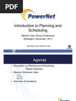 Introduction To Planning and Scheduling