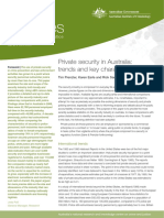 Trends & Issues: Private Security in Australia: Trends and Key Characteristics