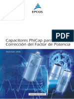 19 - Capacitores PhiCap para La Corrección Del Factor de Potencia PDF