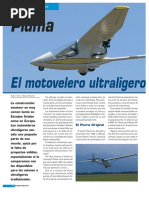 Piuma Avion Motovelero Ultraligero