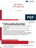 GE Matrix and 7S Framework