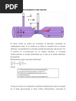 Medidores de Flujo Tubo Venturi