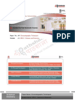 Paper No.: 03: Chromatographic Techniques