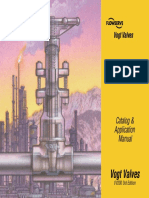 Vogt Valves: Catalog & Application Manual