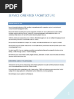 Service Oriented Architecture: Importance of Soa