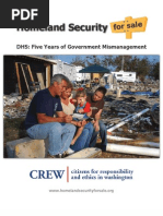 Homeland Security For Sale Report