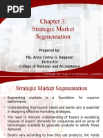 Chapter 3 Strategic Market Segmentation