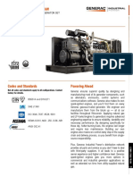 Industrial Spark-Ignited Generator Set: Standby Power Rating