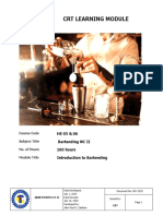 Learning Module 1 - BARTENDING