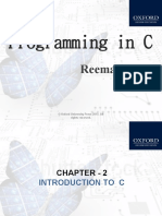 Programming in C: Reema Thareja