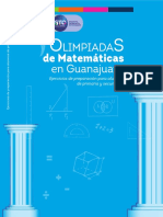 Cuadernillo Olimpiadas Matematicas Gto PDF