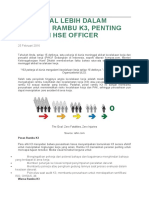 Mengenal Lebih Dalam Tentang Rambu K3