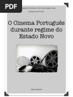 O Cinema Português Durante o Estado Novo