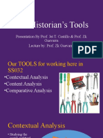 The Historian's Tools