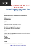 Real CKA Exam Questions 2021