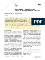 Vapor Liquid Equilibrium of Water + Ethanol + Glycerol