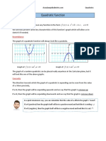 The Quadratic Function