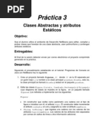 Práctica 3 - Clases Abstractas y Atributos Estáticos