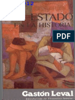 LEVAL, GASTÓN - El Estado en La Historia (Por Ganz1912)