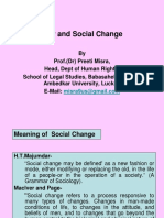 Social Change and Social Transformation PDF