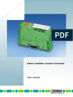 Inline Modular Counter Terminal: User Manual